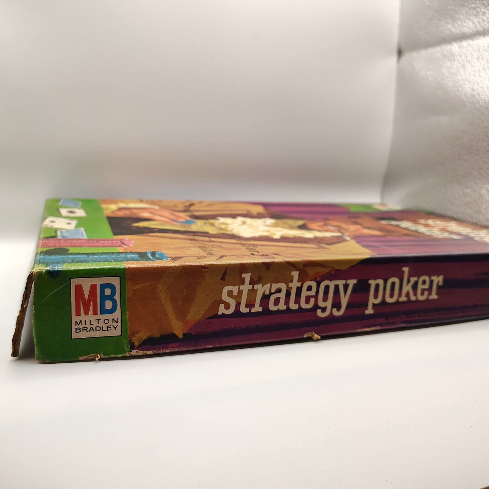 Strategy Poker Game Fine Edition Milton Bradley Complete Game Vintage 1967