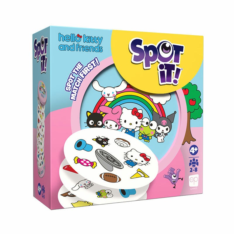 USAopoly Spot It! Hello Kitty & Friends Card Game – Fast Matching – Ages 4+
