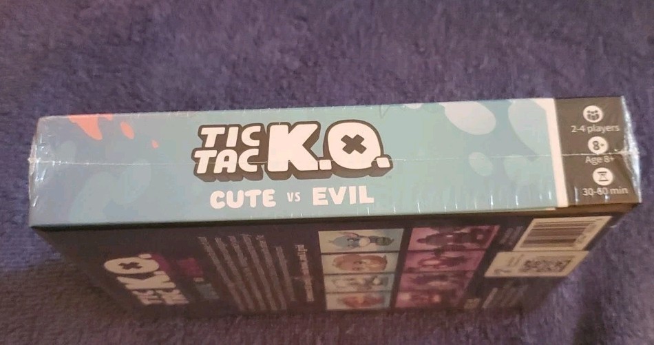 Tic Tac KO Cute vs Evil Card Game 8+ K.O. 2-4 Players Unstable Games ☆New Sealed
