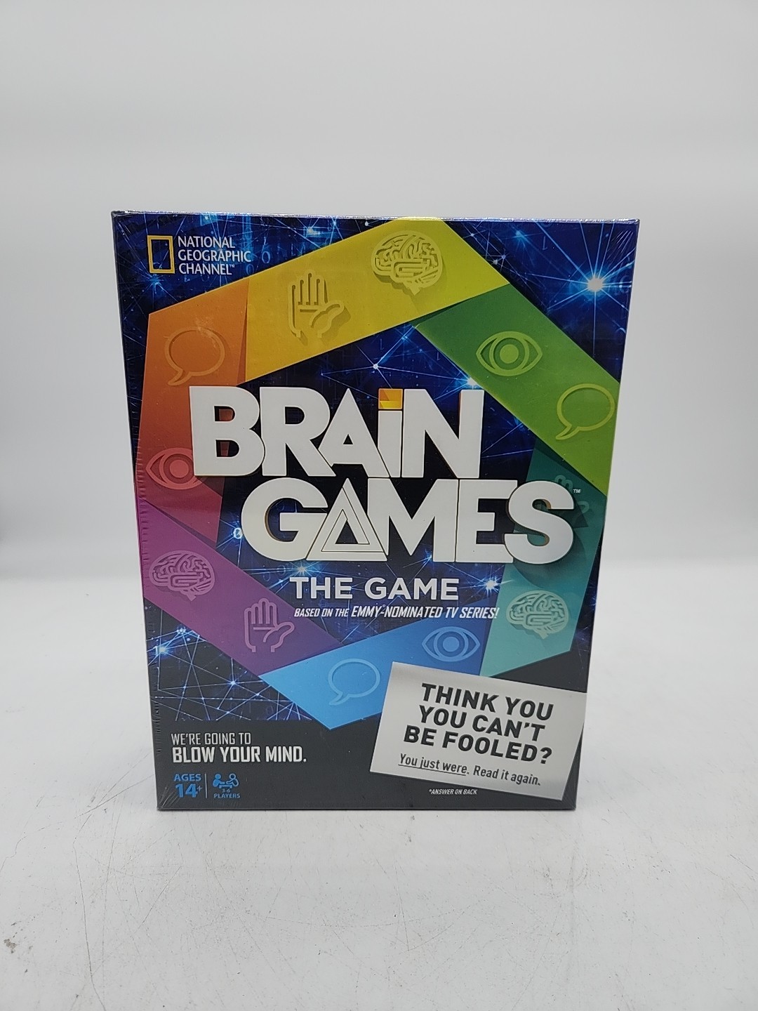 Brain Games Board Game – The National Geographic Channel- Brand New Sealed