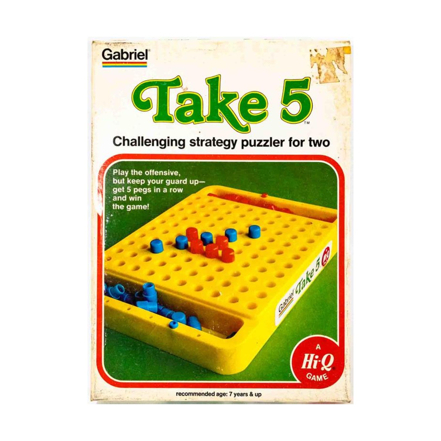 Gabriel Boardgame Take 5 – A Hi-Q Game Box VG+/NM