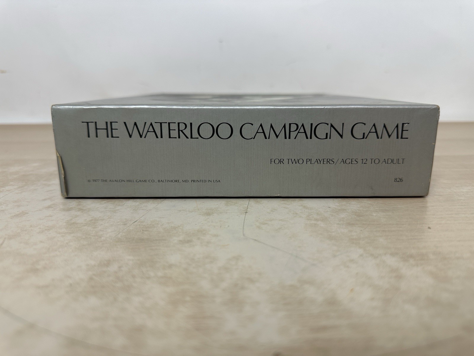 Napoleon: The Waterloo Campaign Game – 1977 Avalon Hill #826 – COMPLETE!