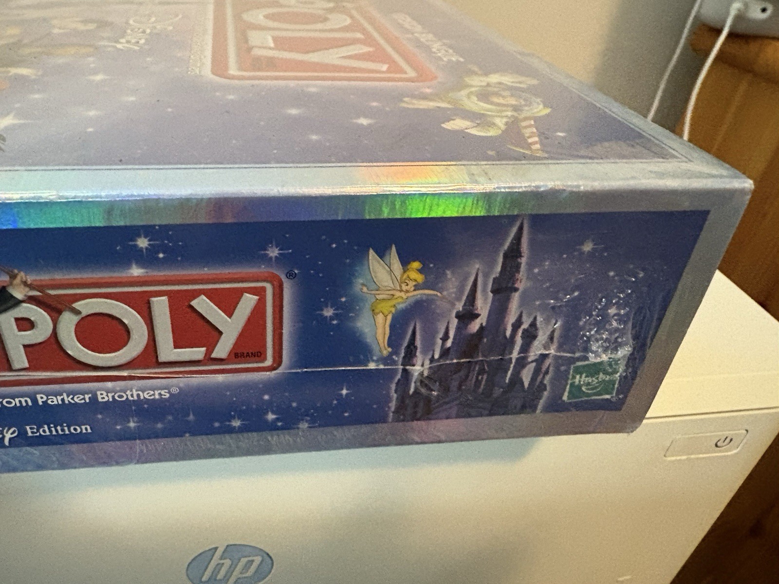 Monopoly Disney Edition Board Game Hasbro Parker Brothers 2001 Sealed Bilingual