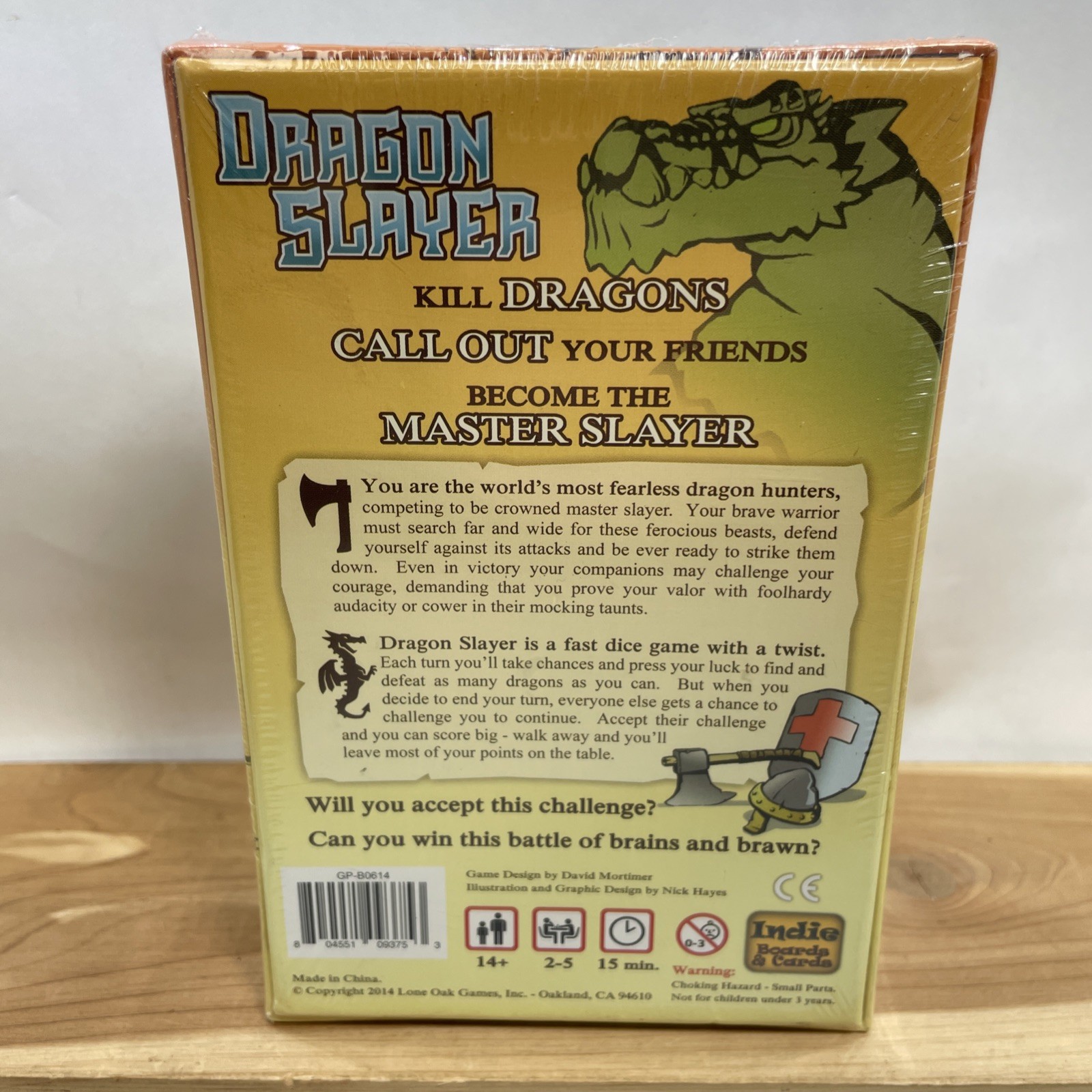 Dragon Slayer RPG Dice Game with a Twist Fantasy Dragons Knights Medieval