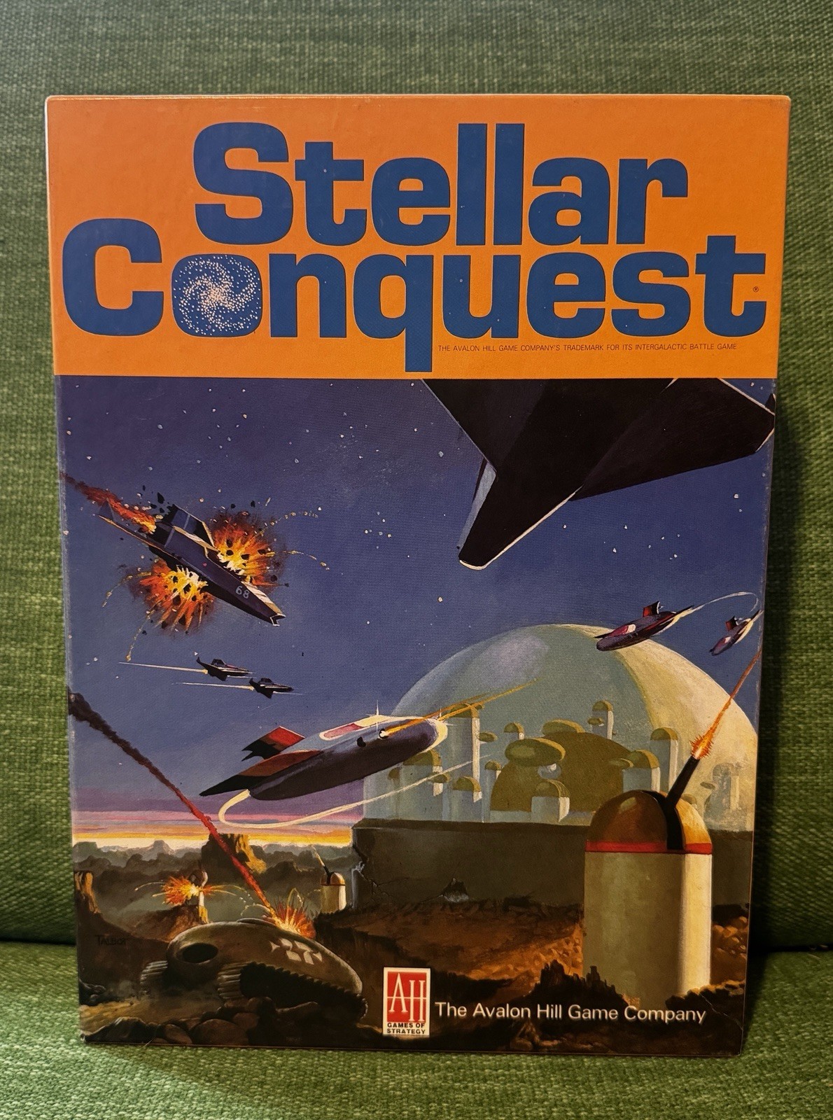 Vtg Avalon Hill Games Stellar Conquest 1984 Complete Unpunched Excellent Sci Fi
