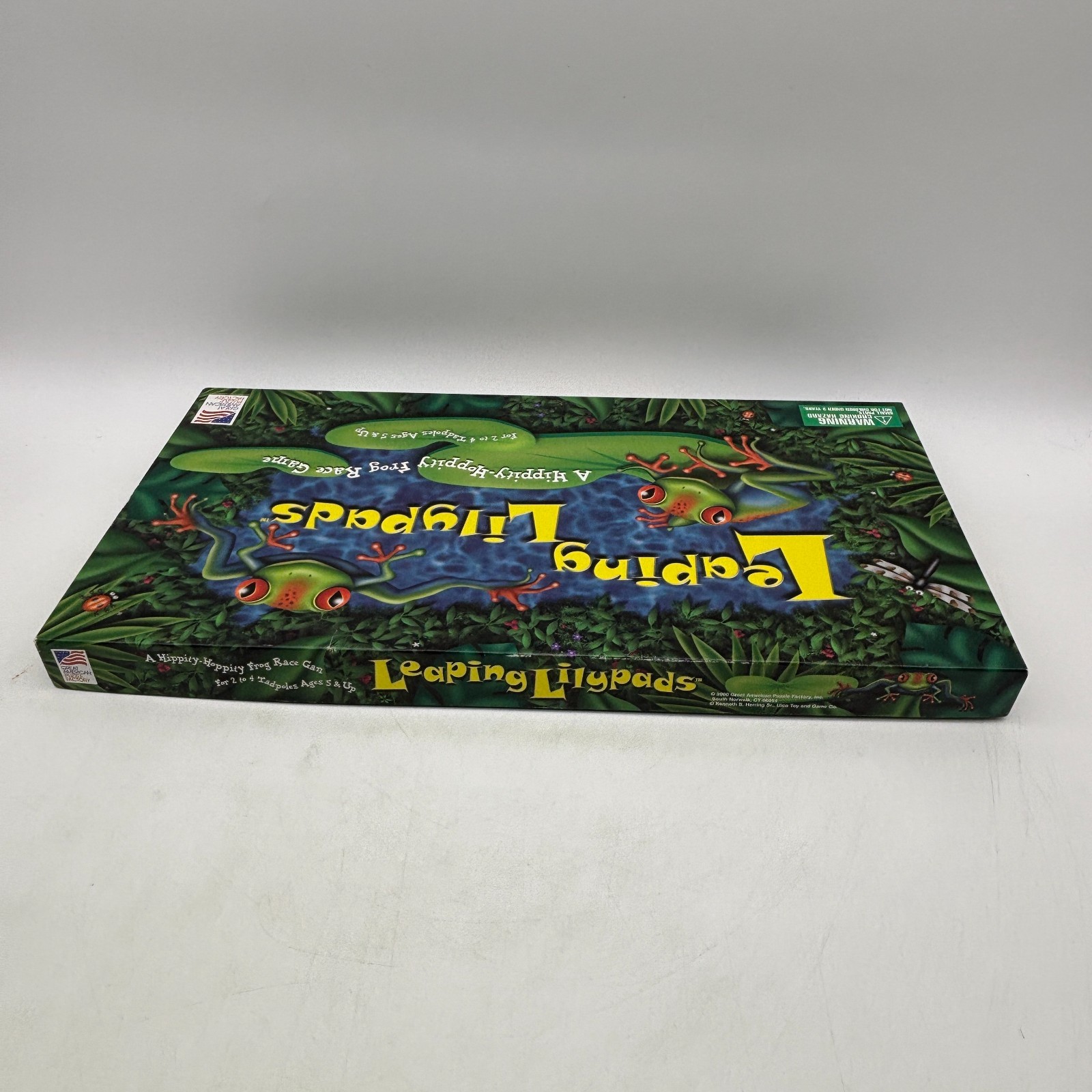 VINTAGE Leaping Lilypads Game COMPLETE GAPF 2000 Kids Frogs Animals