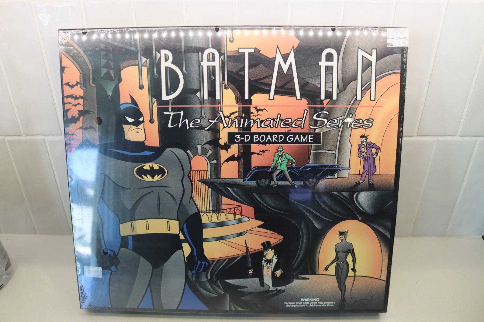 DC Comics BATMAN Animated Series 3D 1992 SEALED NEW, Batman Returns not sealed