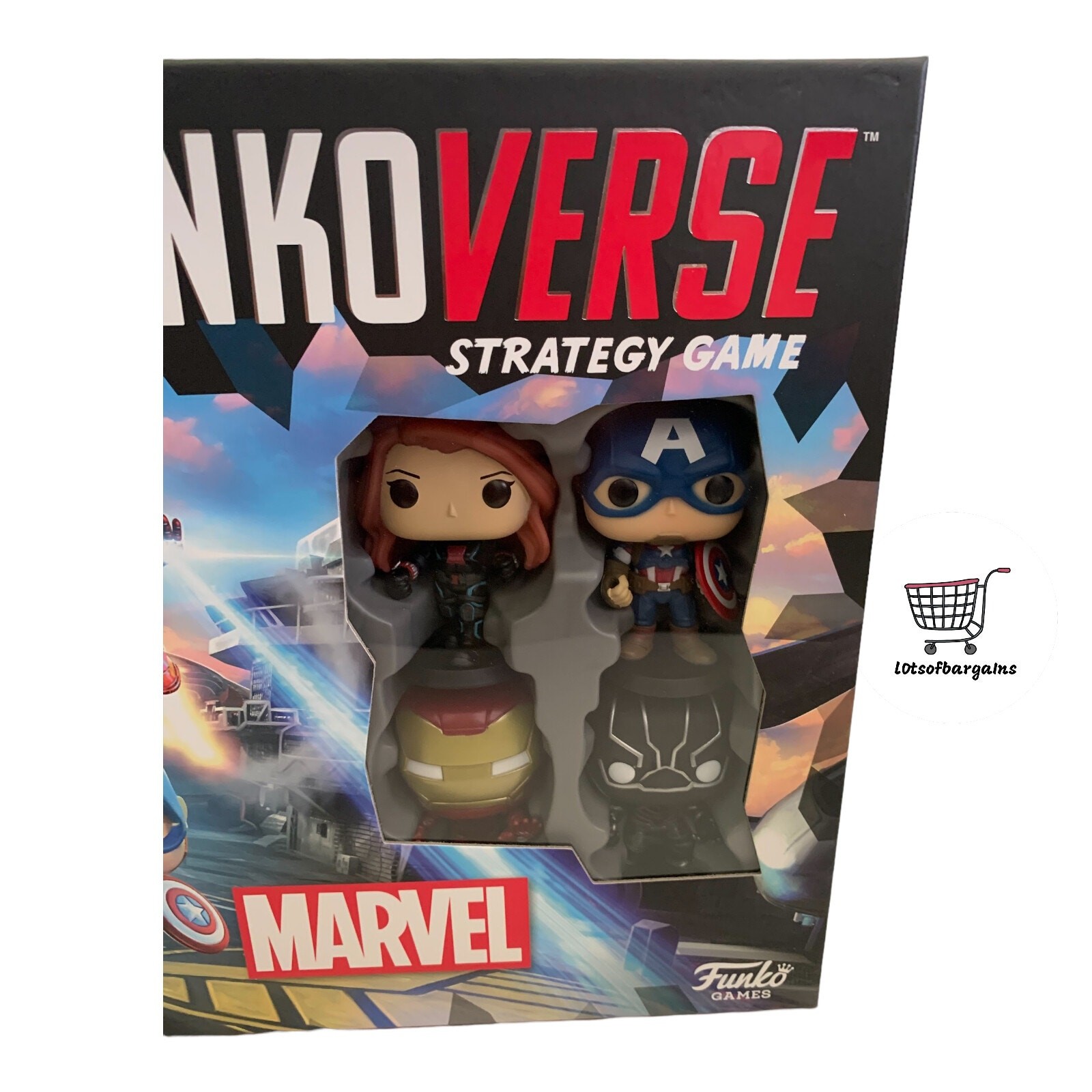 Funko Funkoverse Marvel 100 4 Pack Strategy Board Game Unopened New