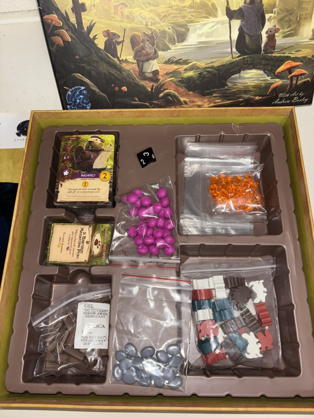 Everdell Board Game – Starling Games – Base Game Inventoried NEW OPEN BOX