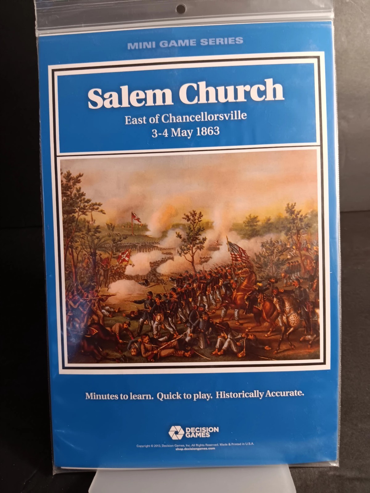 NEW UNPUNCHED Salem Church – East of Chancellorsville – DECISION MINI WAR GAME