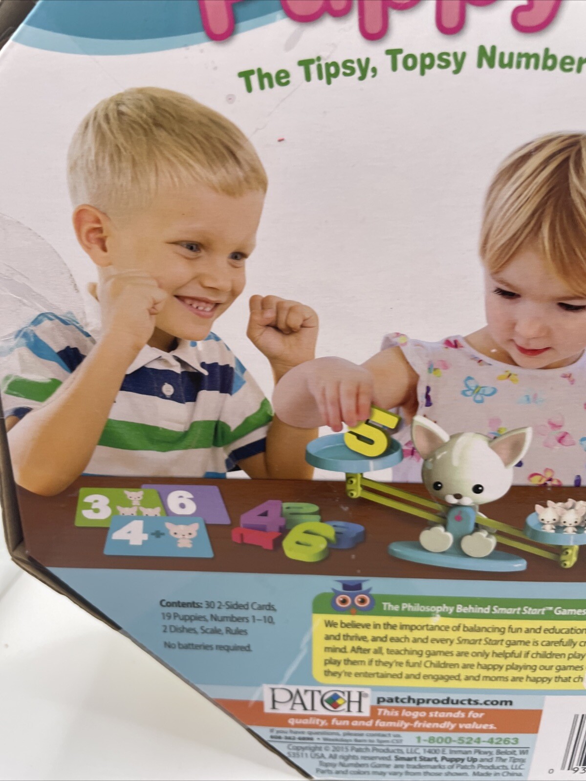 New Sealed – PlayMonster Puppy Up – Ages 3+ | 1-4 players- Smart Start