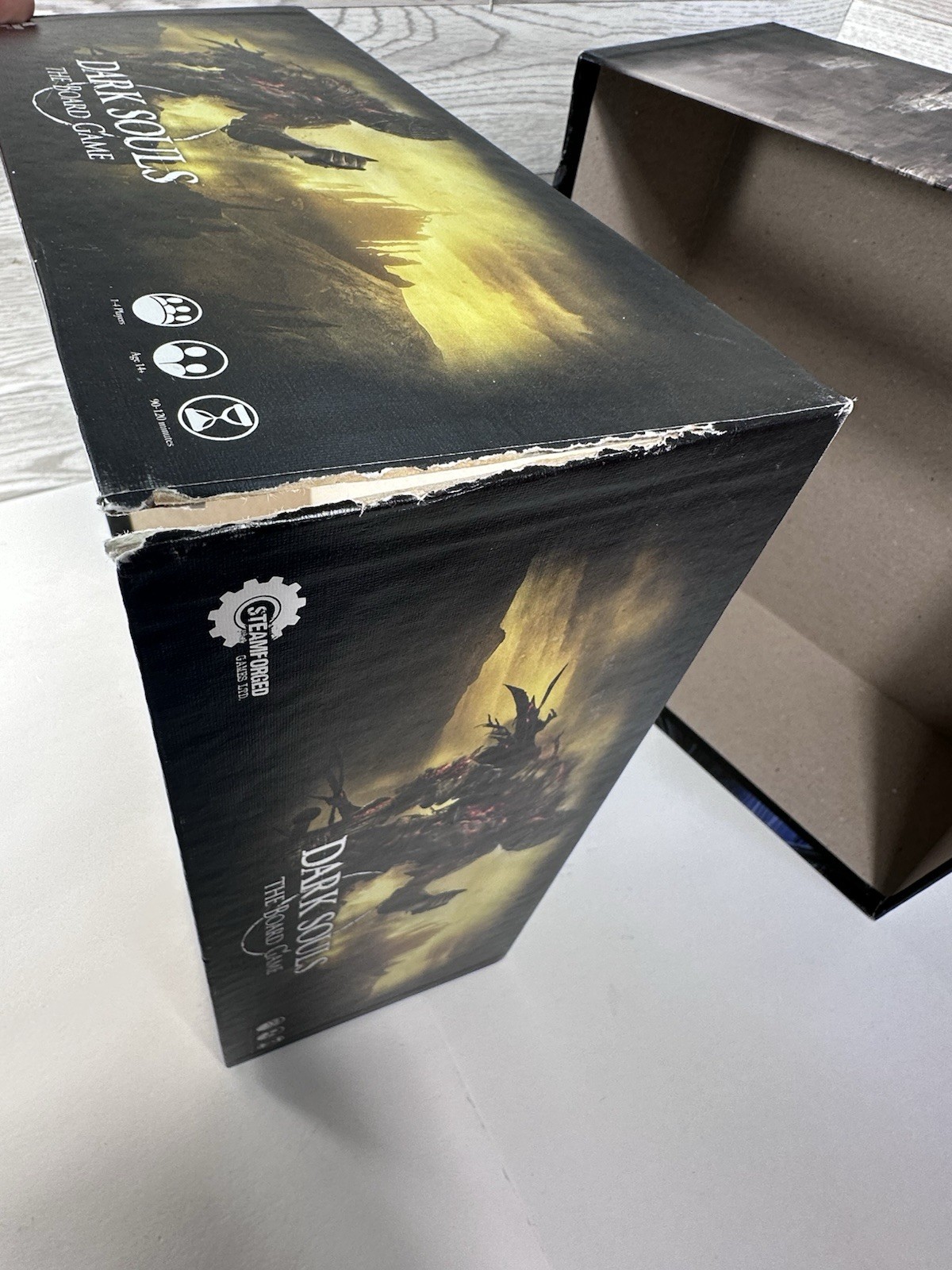Dark Souls The Board Game Steamforged Games Used ~INCOMPLETE~Missing Parts