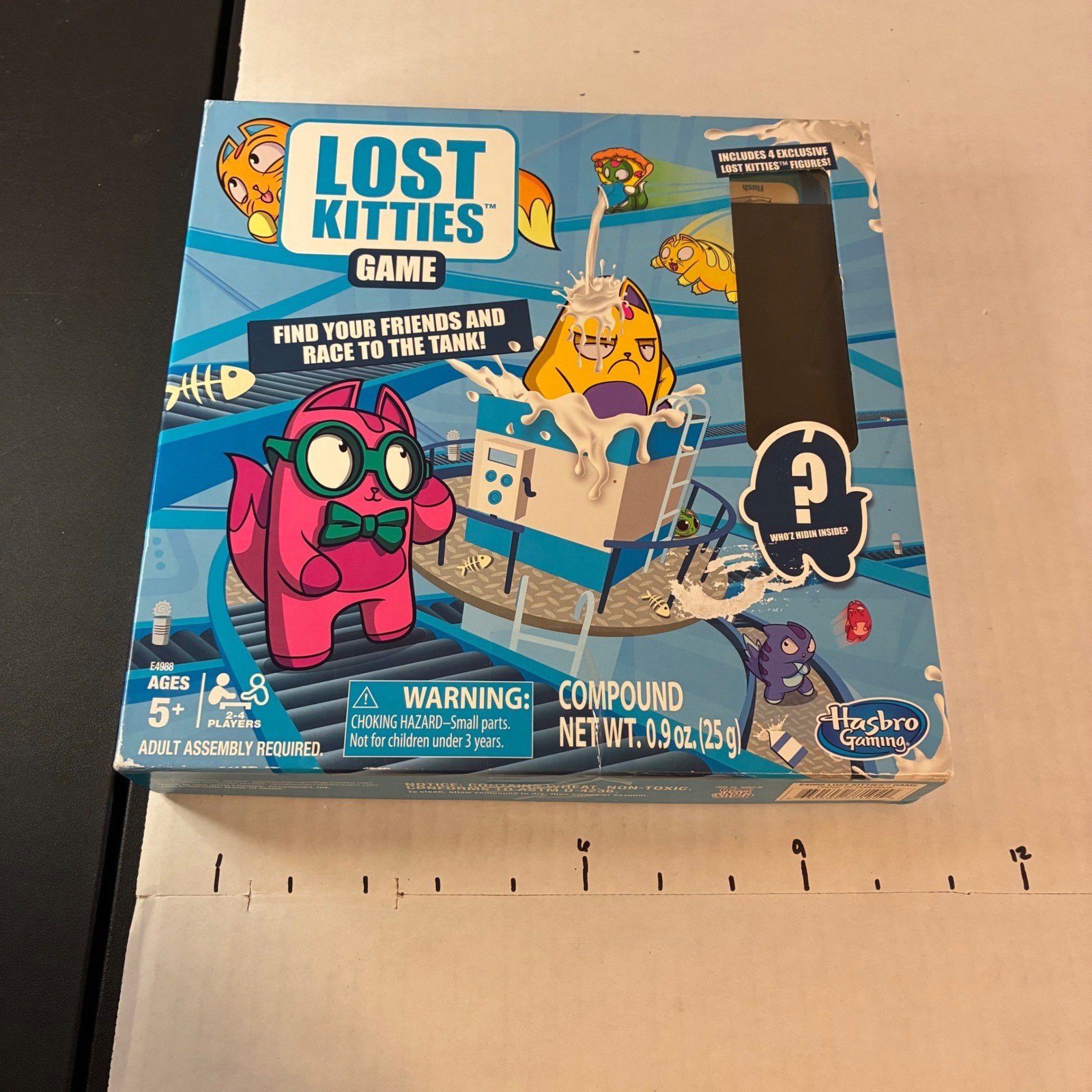 Hasbro Lost Kitties Board Game Littlest Pet Shop E4988 Kids Ages 5+ 2018 Gaming