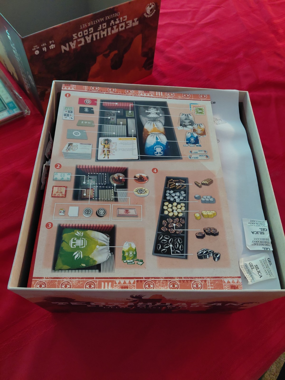 Teotihuacan: City of Gods DELUXE MASTER SET Board Game – KICKSTARTER + Insert +