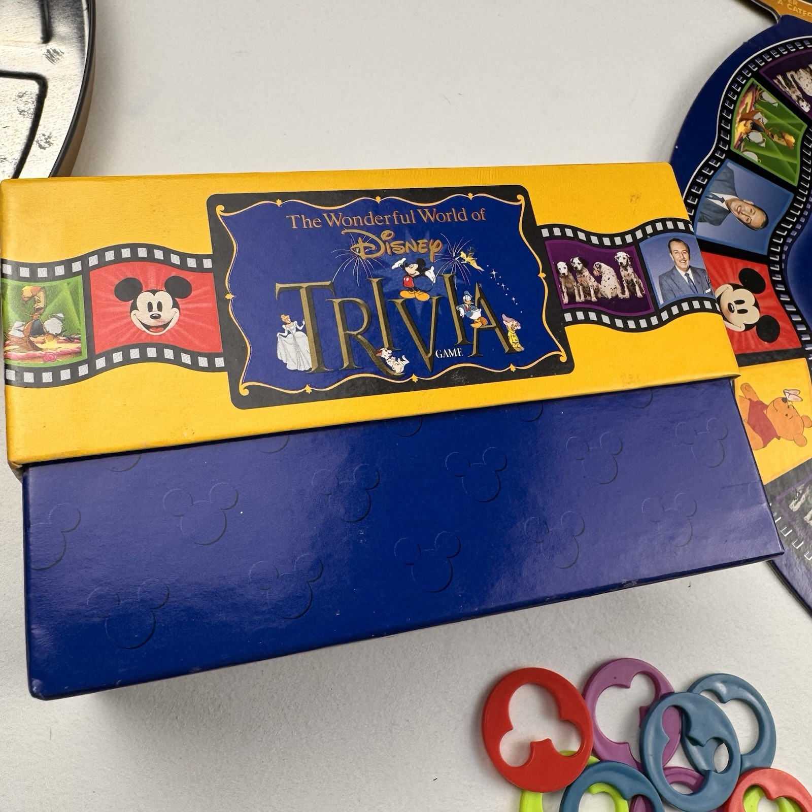 The Wonderful World Of Disney Trivia Trivial Pursuit Board Game 1997 Missing Die