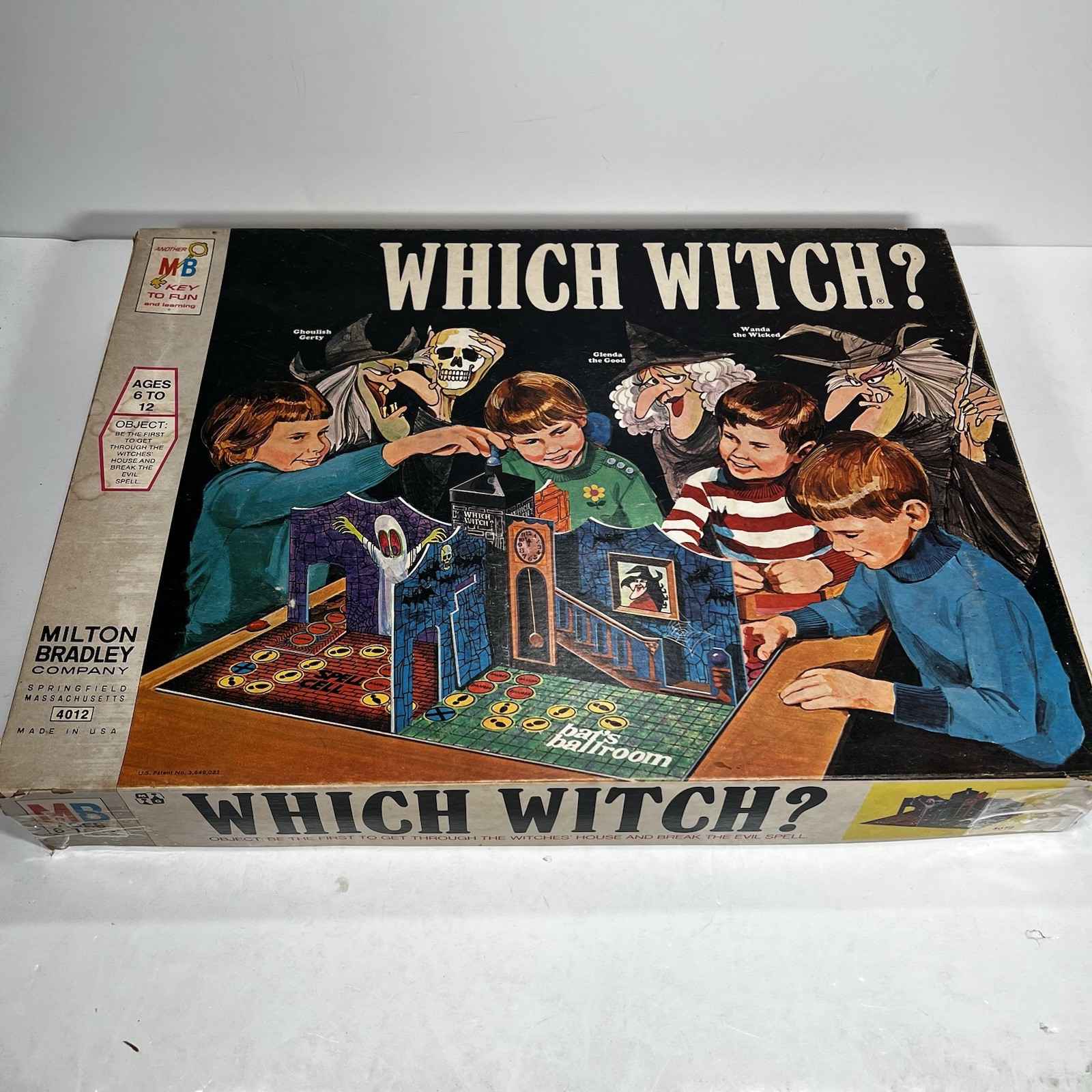 Which Witch? Board Game Complete Milton Bradley 1971