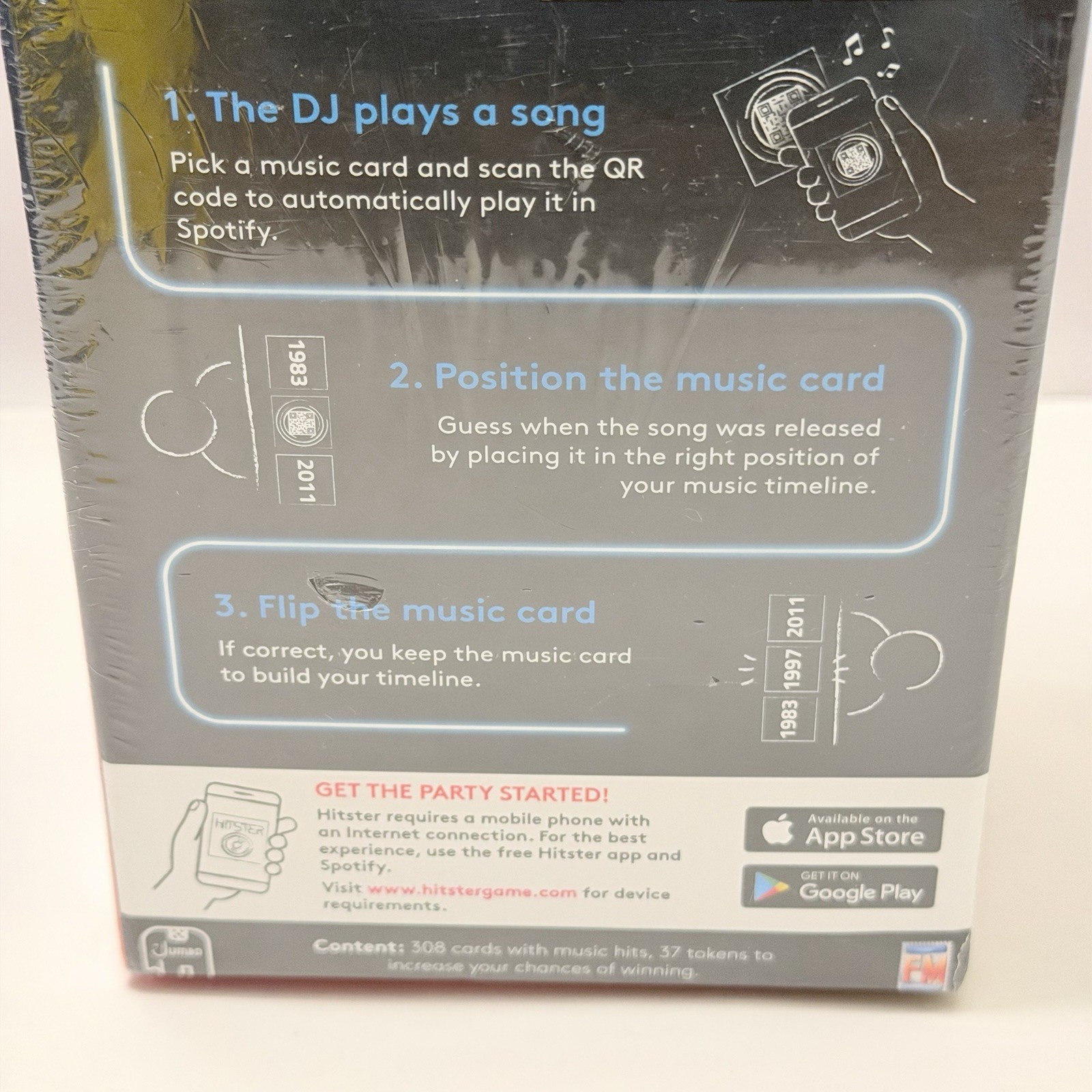 HITSTER The Music Party Song Game Decades of Amazing Hits NEW SEALED