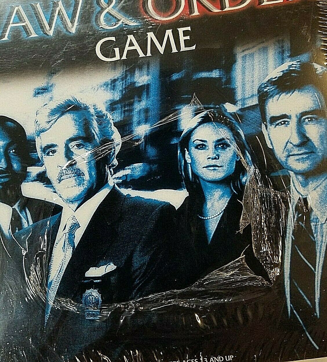 LAW AND ORDER DETECTIVE GAME 2 TO 4 PLAYERS NEW AND SEALED