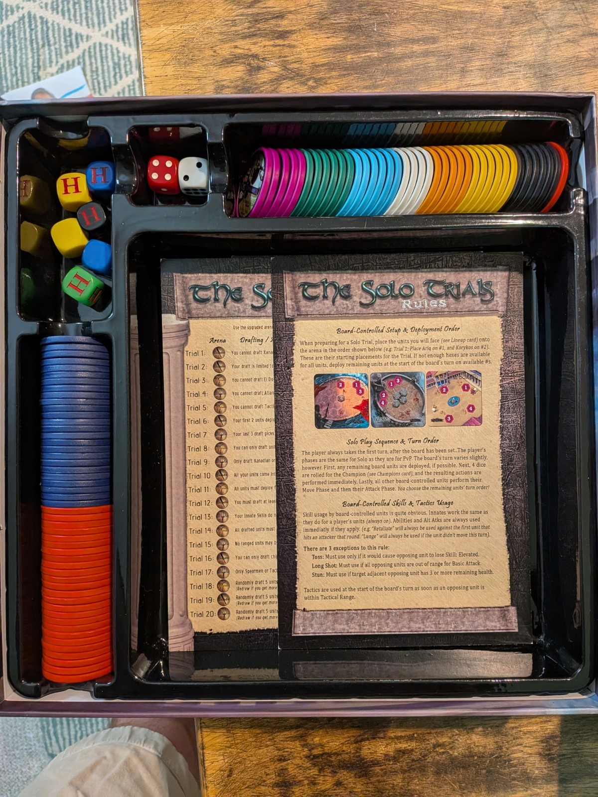 Hoplomachus Origins Board Game Chip Theory Games