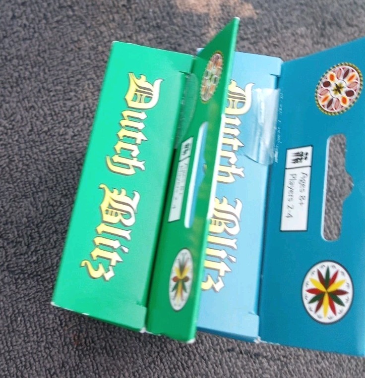 Lot 2 Dutch Blitz Sets: Original + Expansion Packs Both w/Sealed Cards Fst Ship