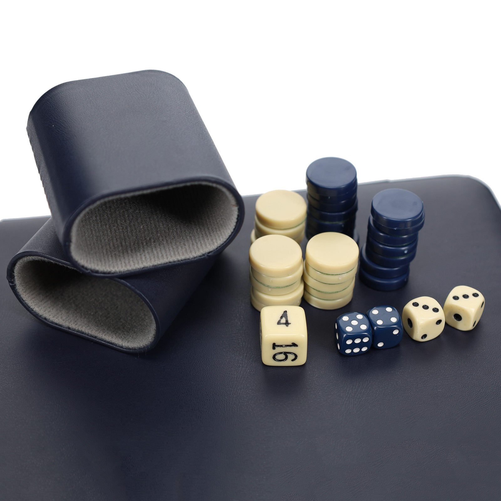WE Games Magnetic Backgammon Set, Leatherette Case, Carrying Strap – Travel Size