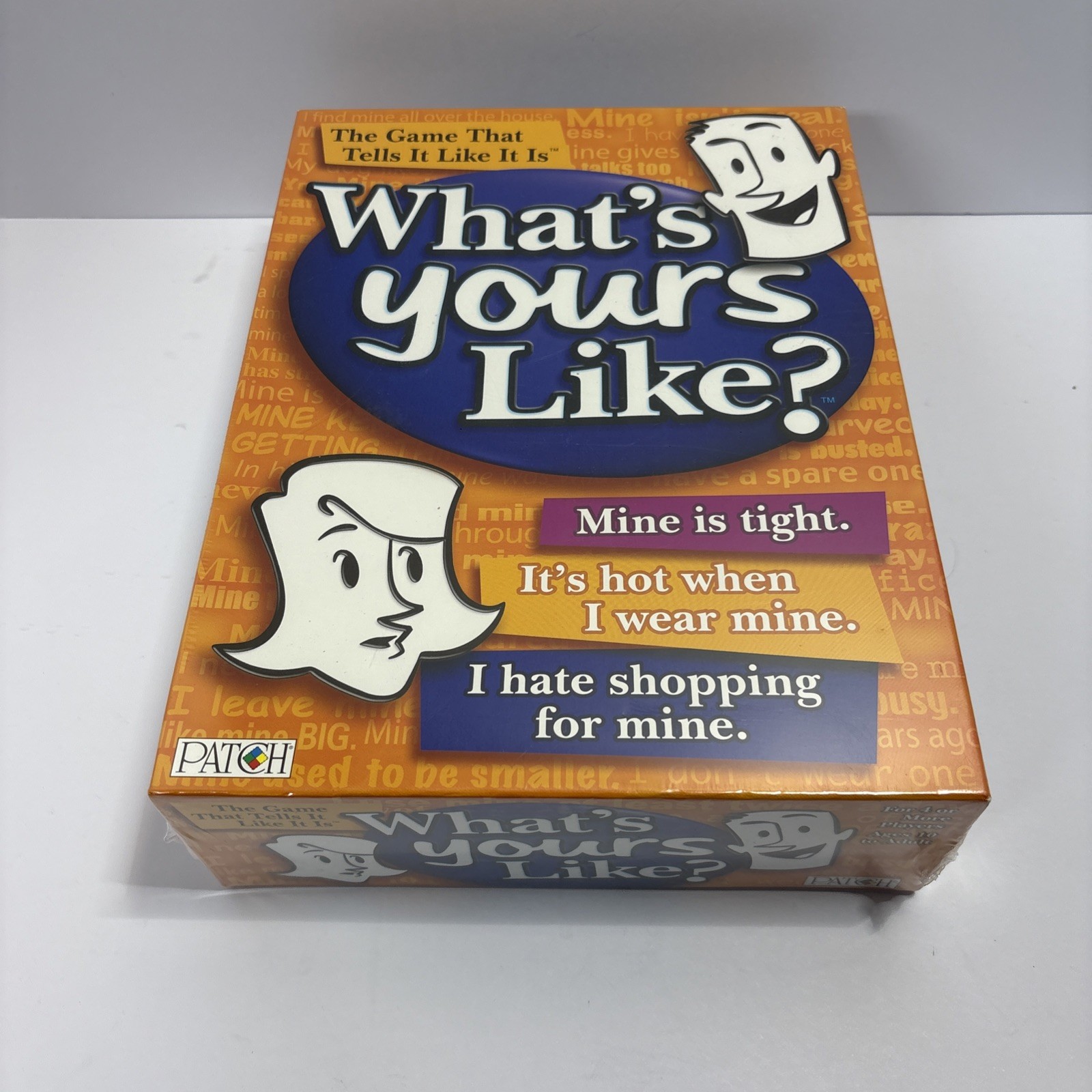 What’s Yours Like? 2007 Game by Patch Products New Sealed in Box