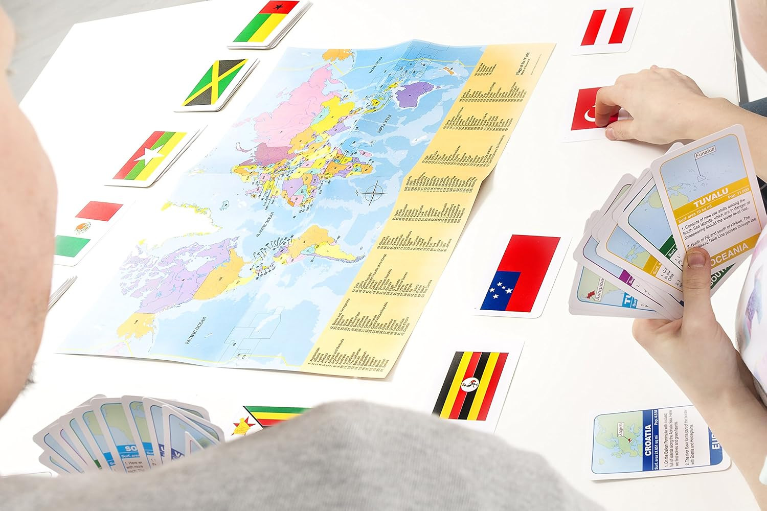 Flags of the World Family Card Game – Educational & Fun – Play & Learn about Fla