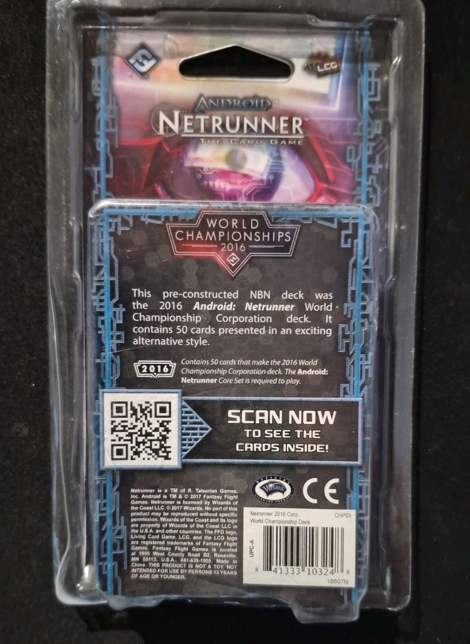 Netrunner Card Game Controlling The Message