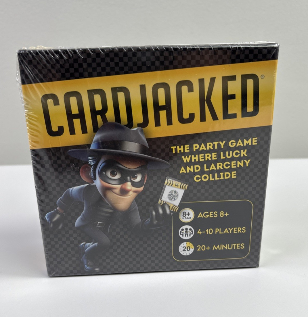 CARDJACKED Fun Card Game for Families | Family-Friendly Party Card Game NEW