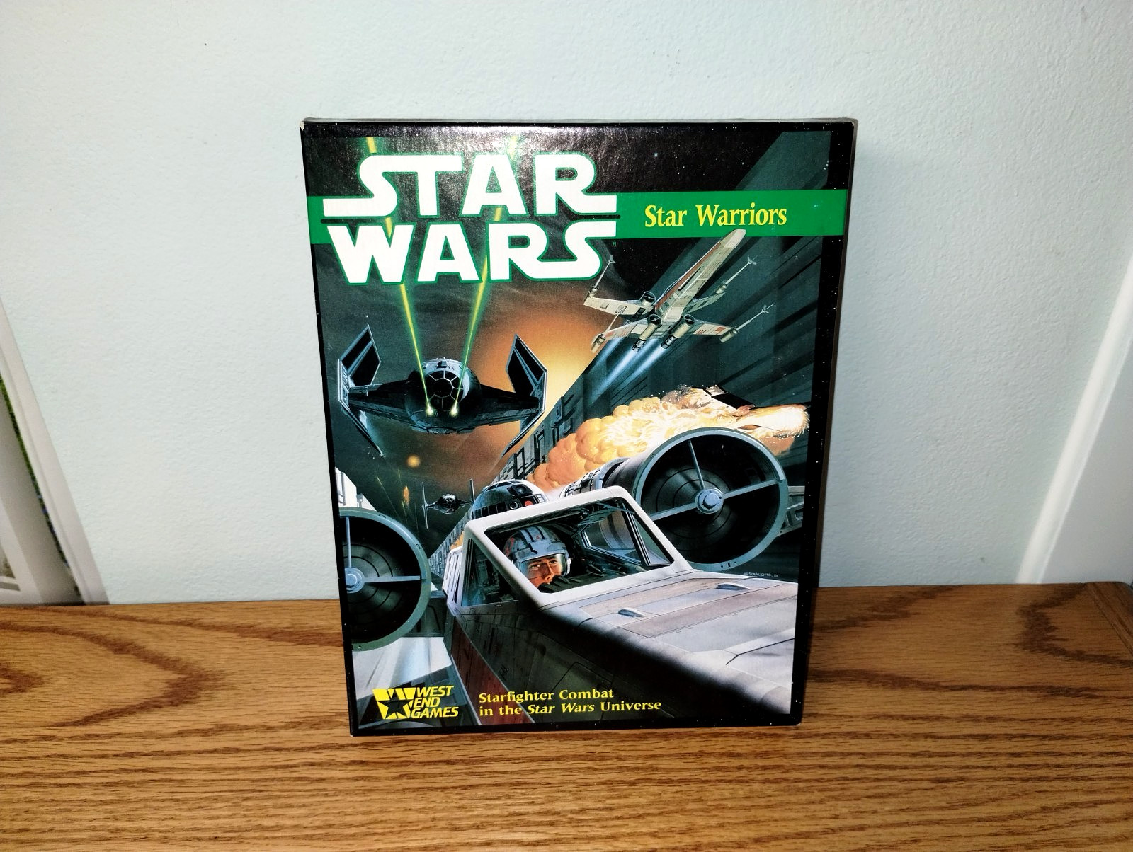 Star Wars 1987 STAR WARRIORS Unpunched West End Games RPG Game in Box UNUSED