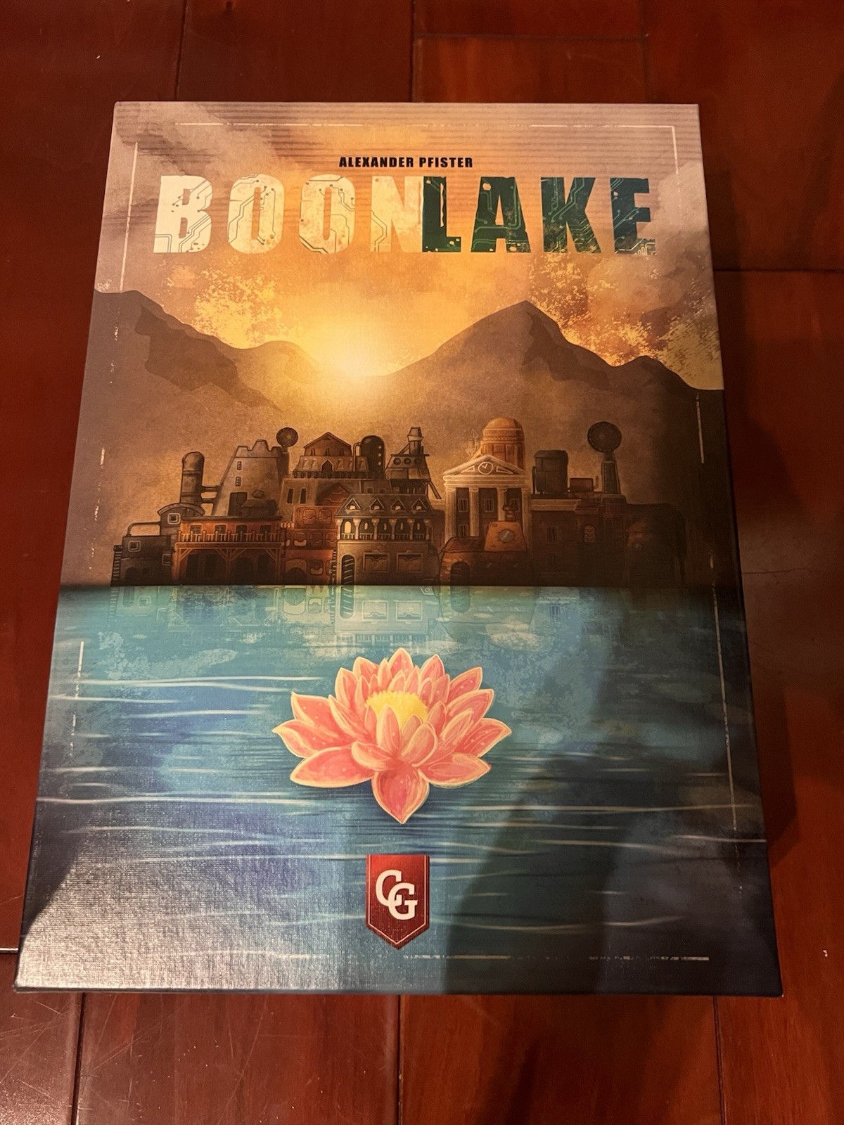 Boonlake board game Exploration Strategy 1 to 4 players Alexander Phister