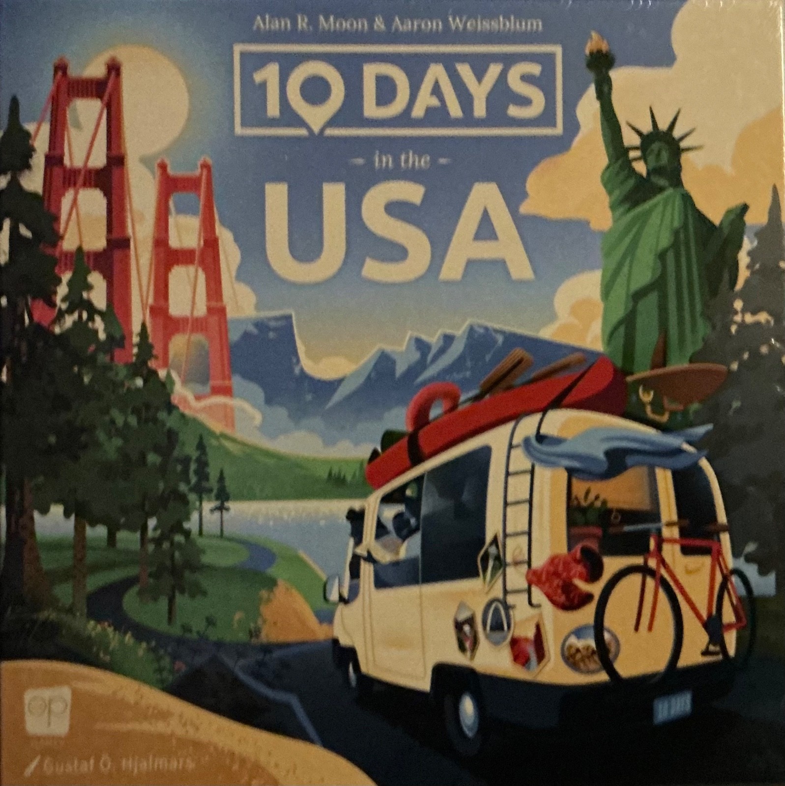 10 Days in The USA | Family Road Trip Board Game for All Ages |