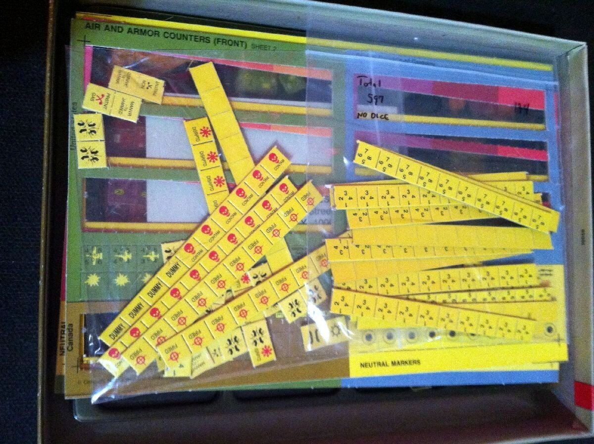 West End Games 10050 WEG Air & Armor Battlefield Command In The Next War 2nd Ed