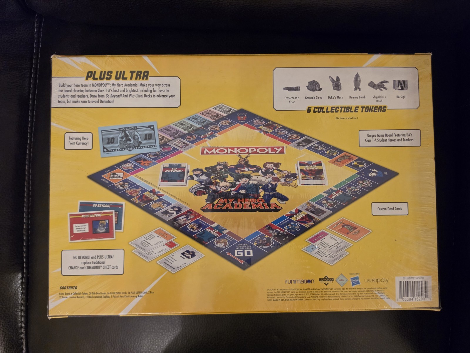 Monopoly My Hero Academia Board Game Brand New Sealed MHA Anime Collector