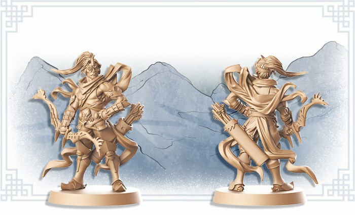 Zombicide: White Death Chang E’ and Hou Yi – Kickstarter Exclusive