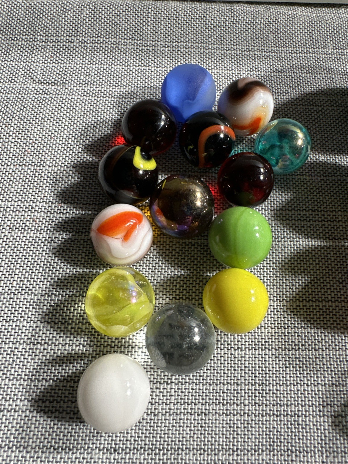 Vintage Marbles Original “Marble Book & Game Set” House of Marbles Opened