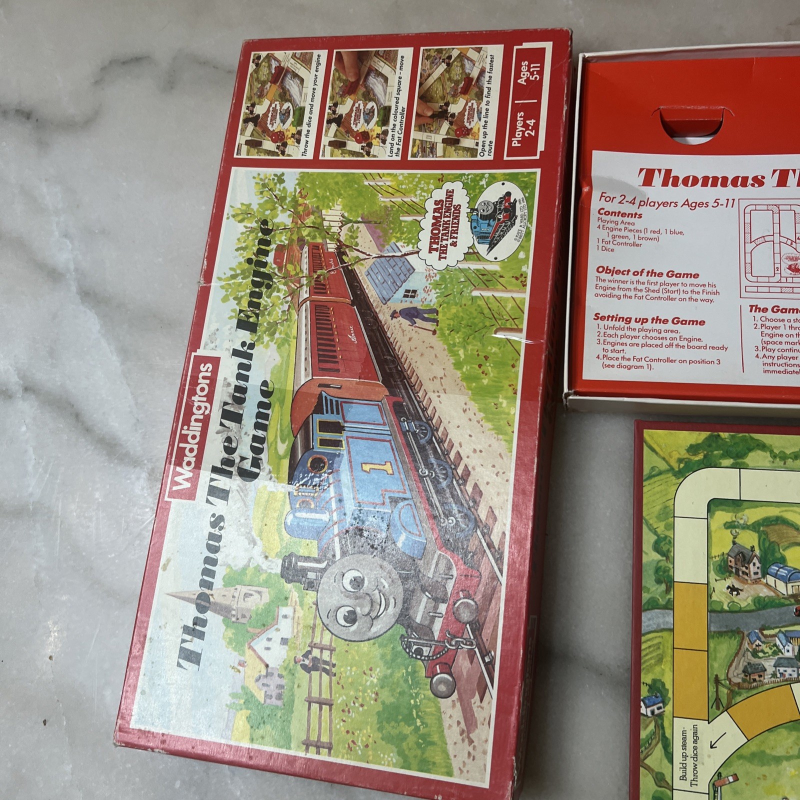 Vintage Thomas the Tank Engine Board Game 1986 Croner Australia