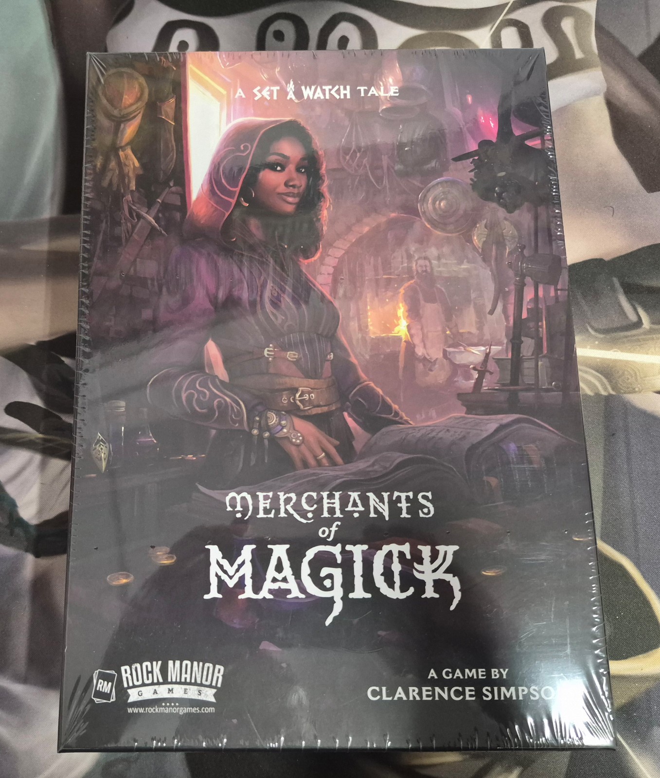 Set A Watch Board Game BUNDLE! Base Game+Merchants of Magic+Expansions