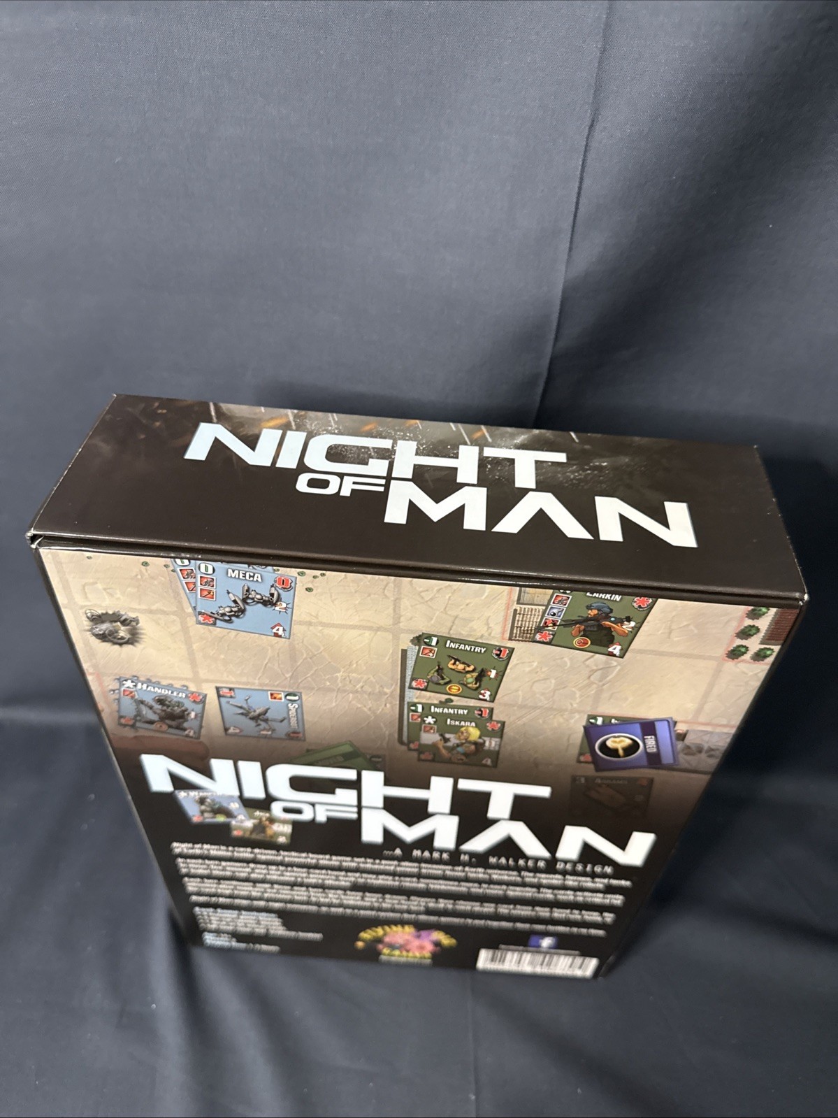 Flying Pig Boardgame Night of Man (Kickstarter Ed) Unpunched Bag Sealed