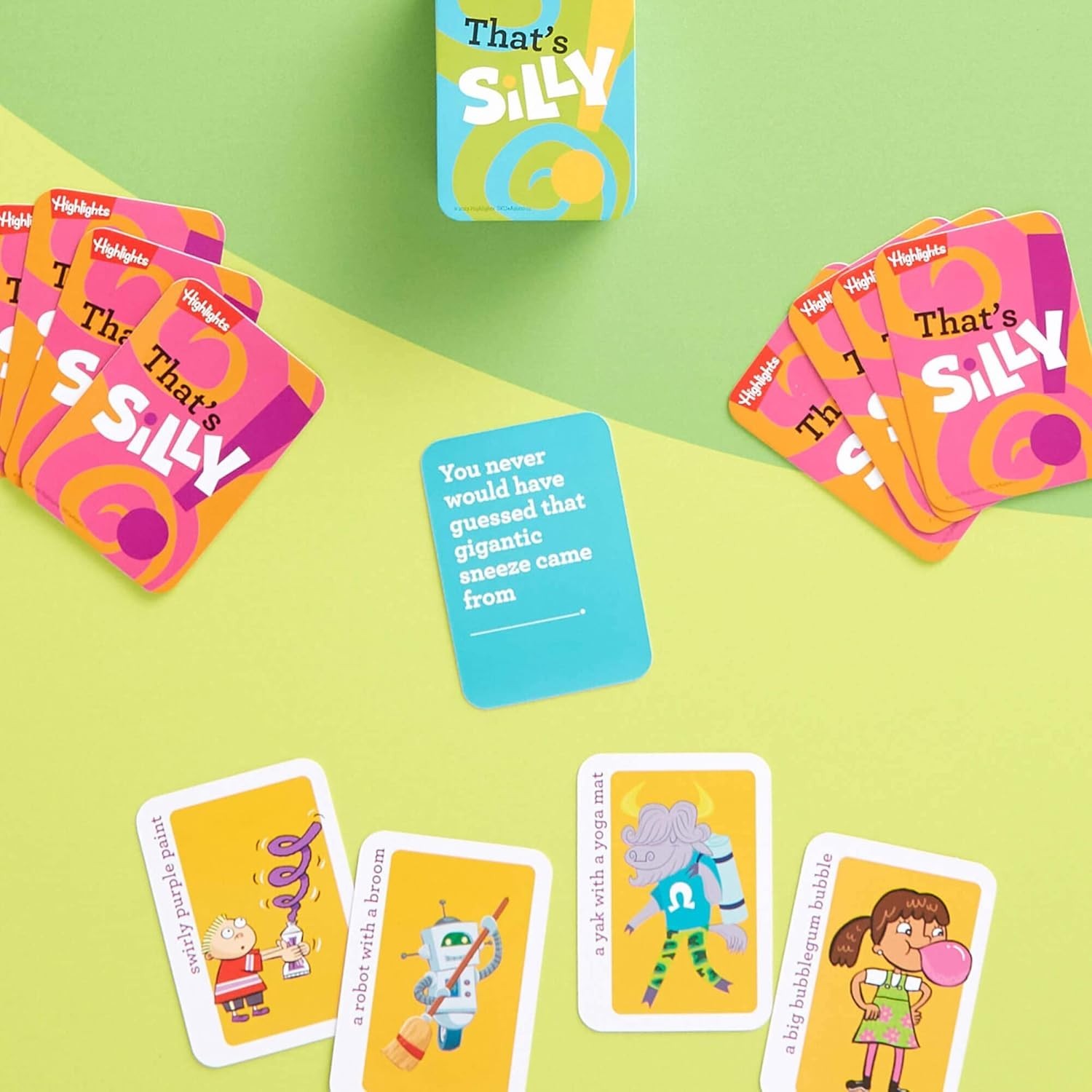 That’s Silly! Family Card Game by Highlights – 750 Cards, Ages 8+