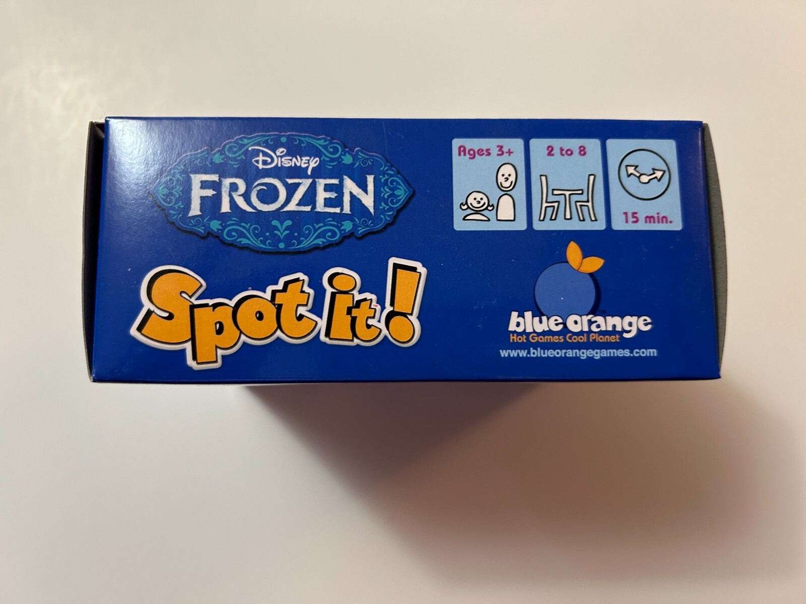 Spot It Disney Frozen Family Spot The Match to Learn the Alphabet Card Game