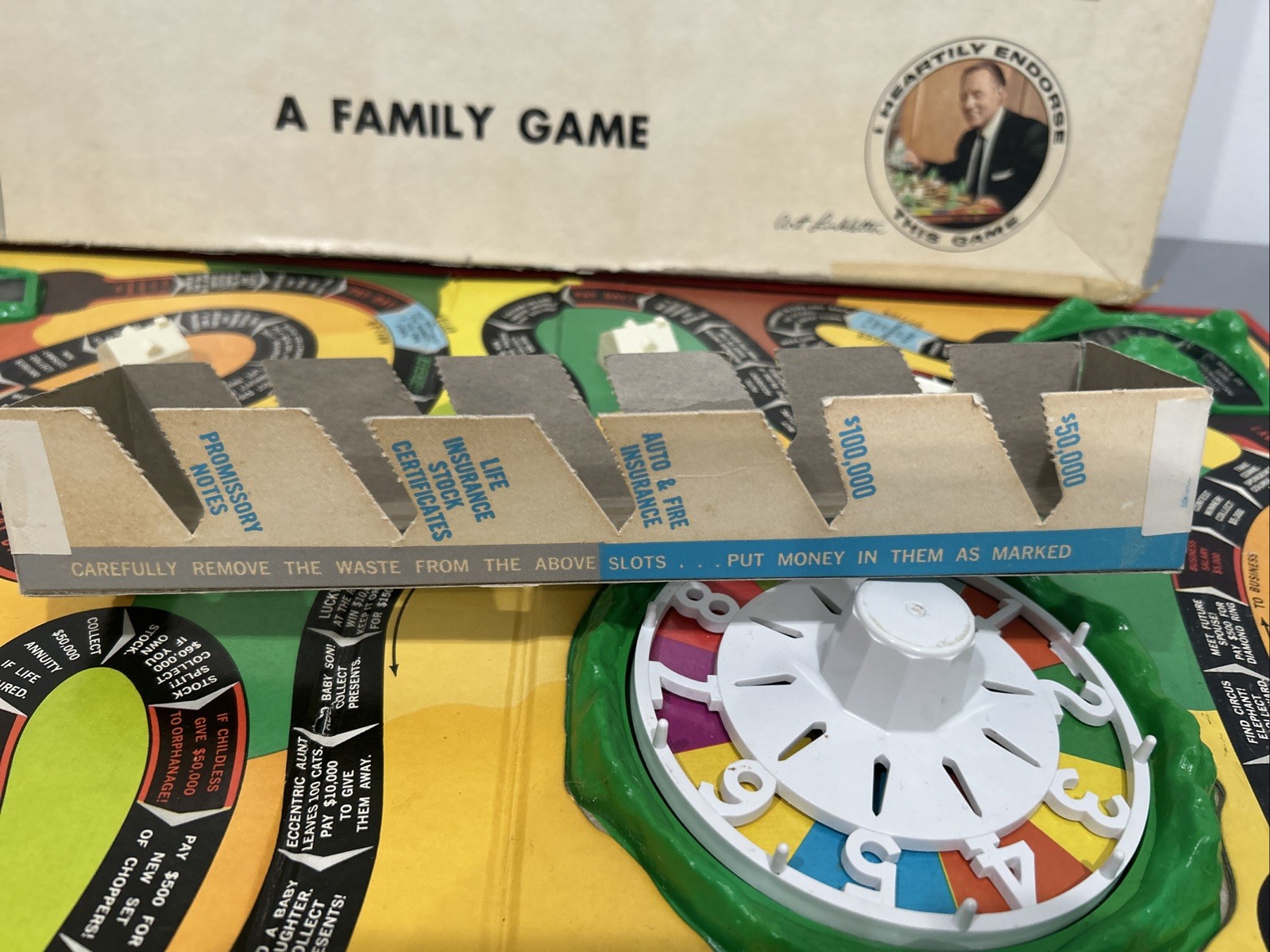Vintage The Game of Life 1960 board game Milton Bradley Made In USA Complete