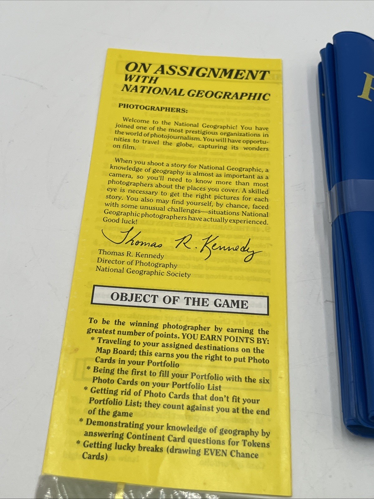1990 On Assignment With National Geographic Game New Sealed Replacement Decks