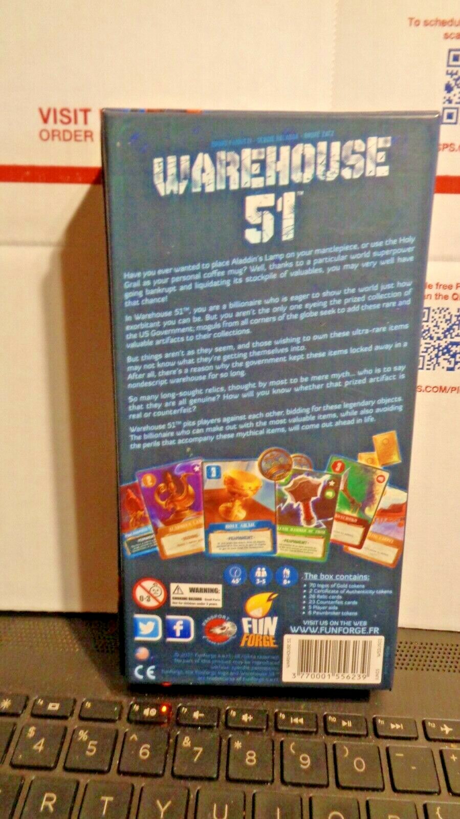 Warehouse 51 Fun Forge Passport Game Studios 2015 Be a Billionaire NEW IN OPENED