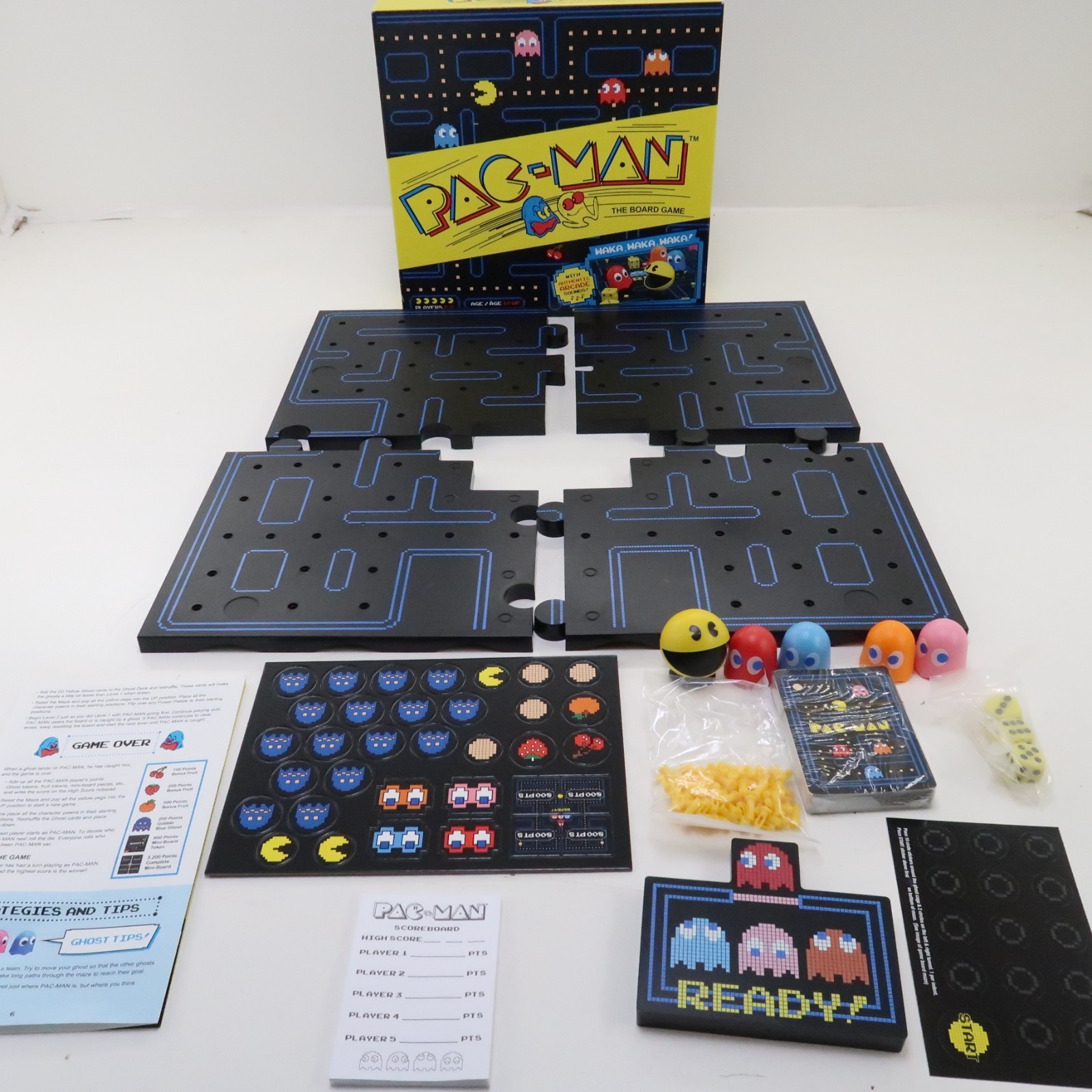 PAC-MAN The Board Game by Buffalo Games Complete Arcade classic w sound