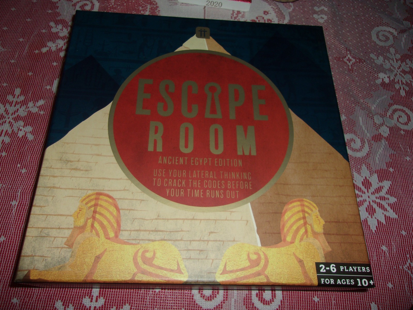 TALKING TABLES ESCAPE ROOM ANCIENT EGYPT EDITION BOARD GAME NEW SEALED
