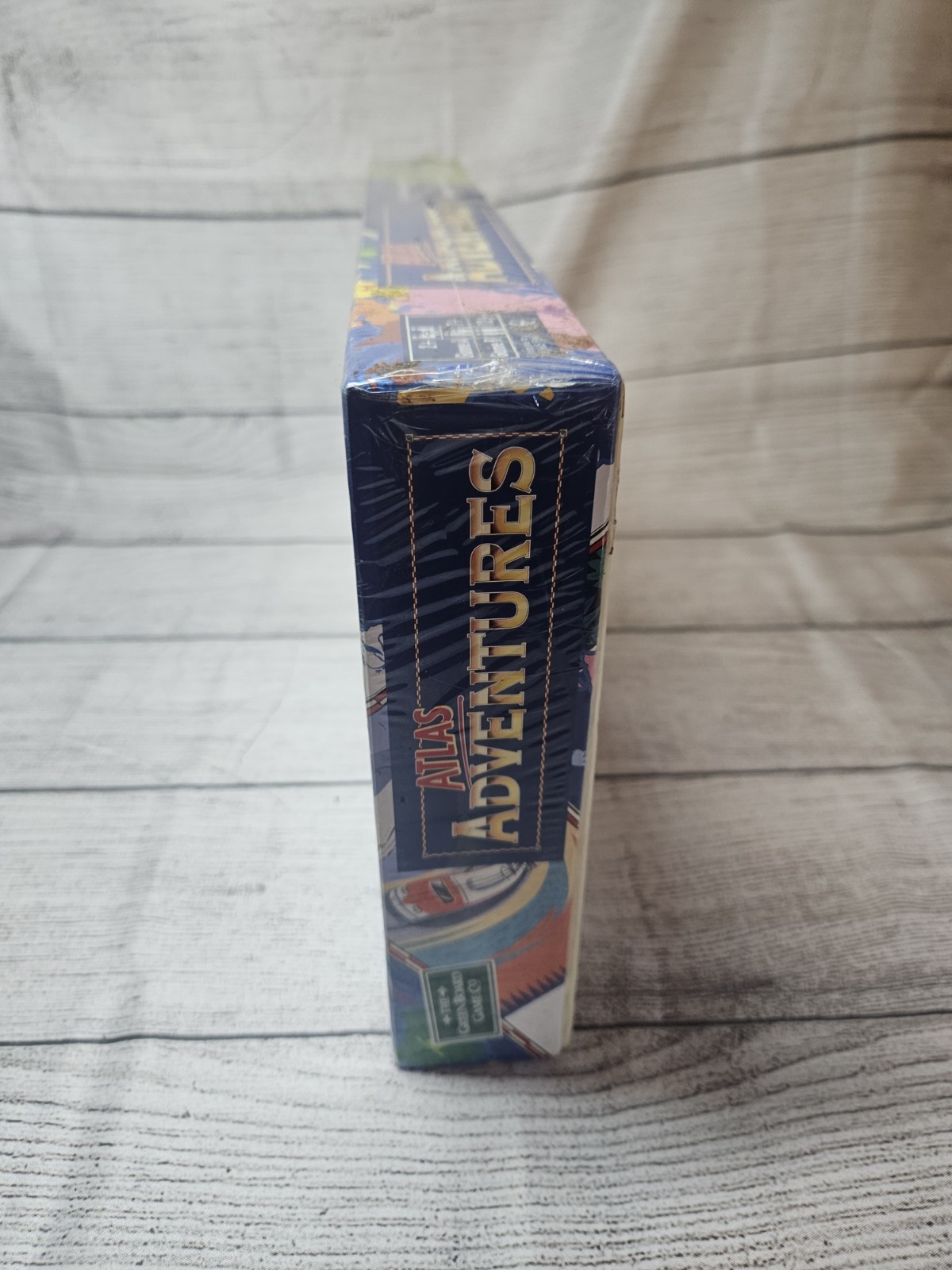Atlas Adventures Board Game – NEW OLD STOCK – 2004 – Sealed! Green Board Game