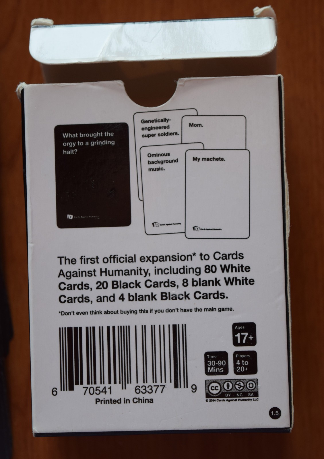 CARDS AGAINST HUMANITY, FIRST EXPANSION, NON-DENOMINATIONAL SEASONS GREETING LOT