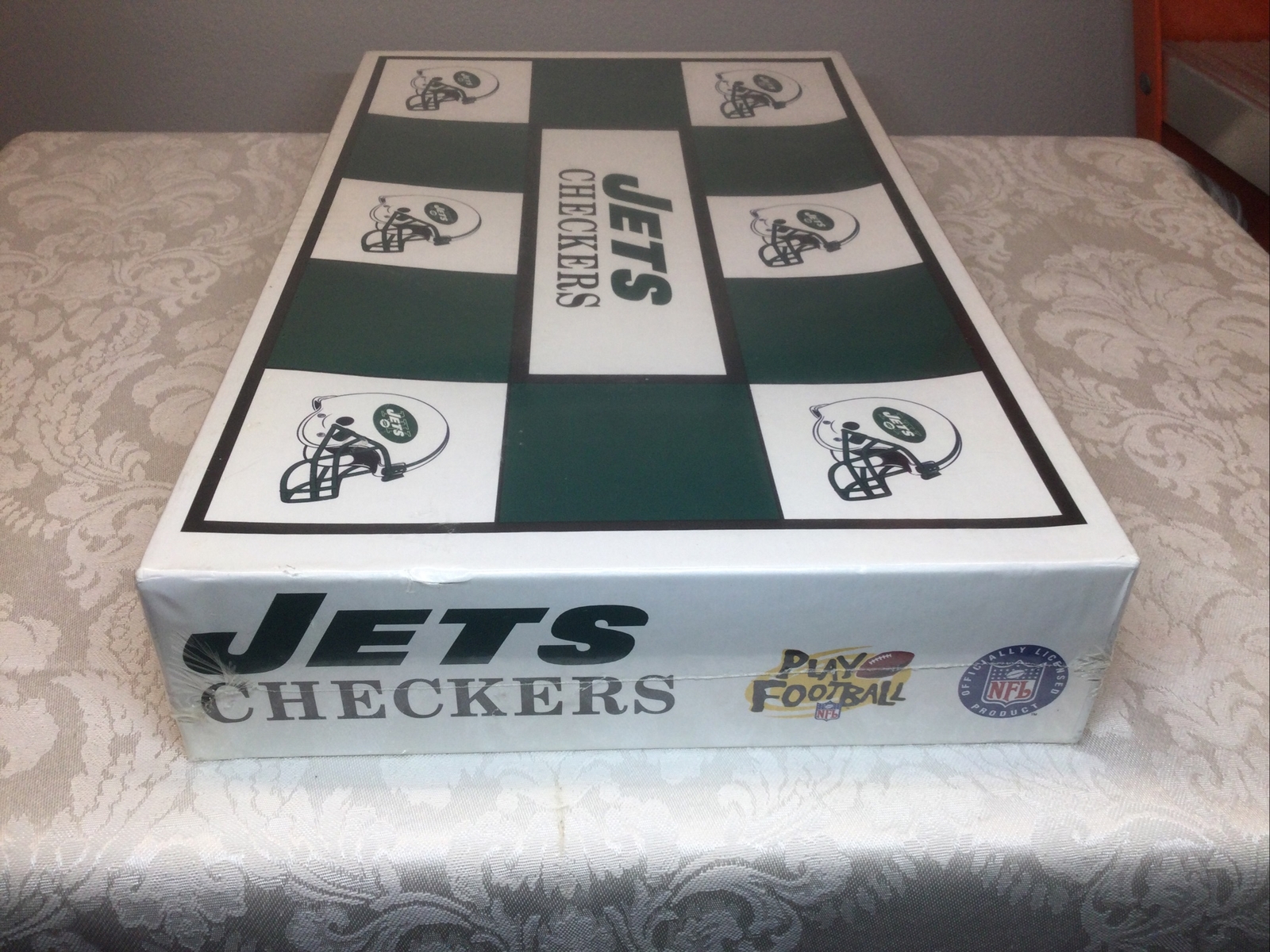 N Y Jets vs Miami Dolphins Checkers 1993 NFL Football New – Factory Sealed