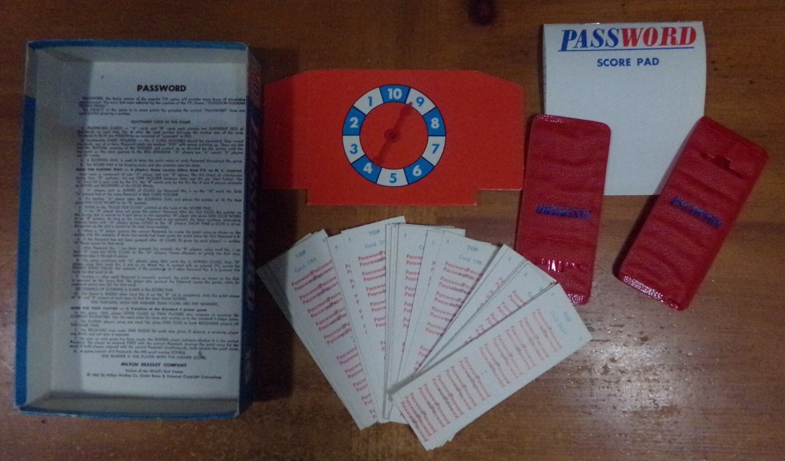 1970 Password Game 16th Sixteenth Edition Milton Bradley 4260 100% COMPLETE